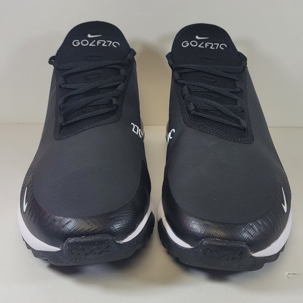 Nike Air Max 270 G Golf Shoes Black White CK6483-001 Men's Sizes New - Picture 7 of 9